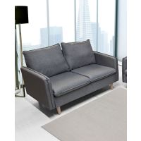 DIVANO 2 POSTI DARIO TESSUTO GRIGIO DIV8232