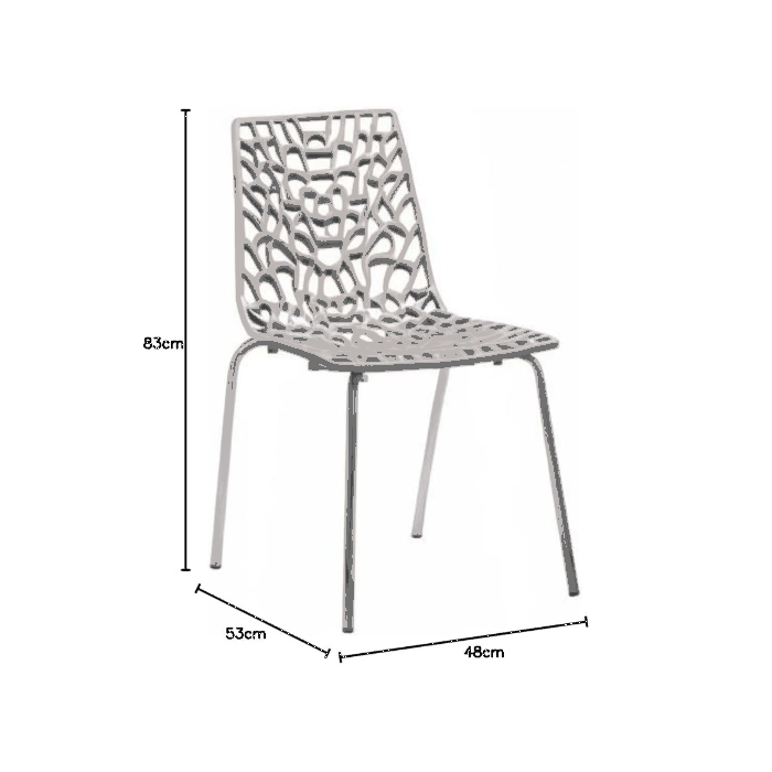 SEDIA GROOVE GRIGIO PERLA main product photo