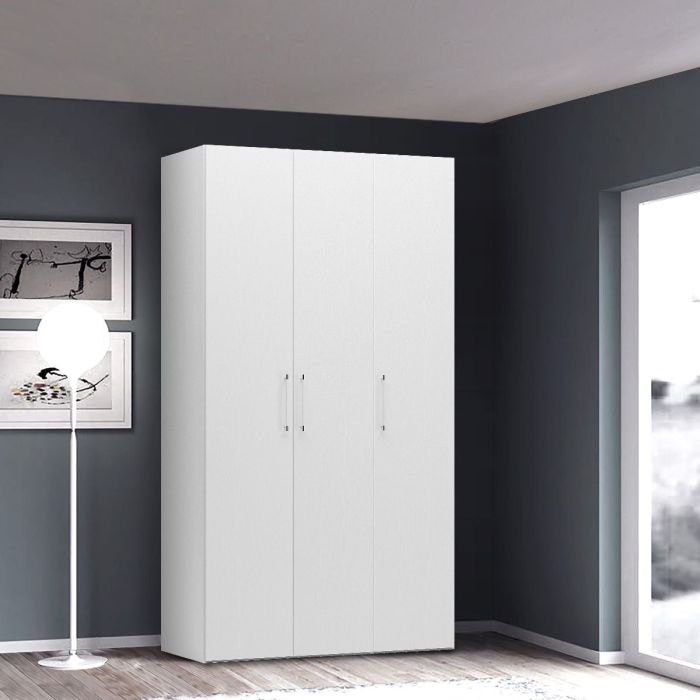 Armadio 3 ante Basic bianco main product photo
