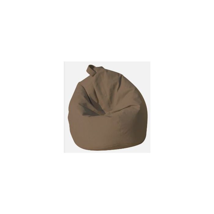 POUFF SACCO ECOPELLE MOKA main product photo