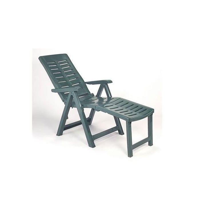 POLTRONA ARIZONA RES. PIEGH MULTIPOS. VERDE C/POGGIAPIEDI main product photo