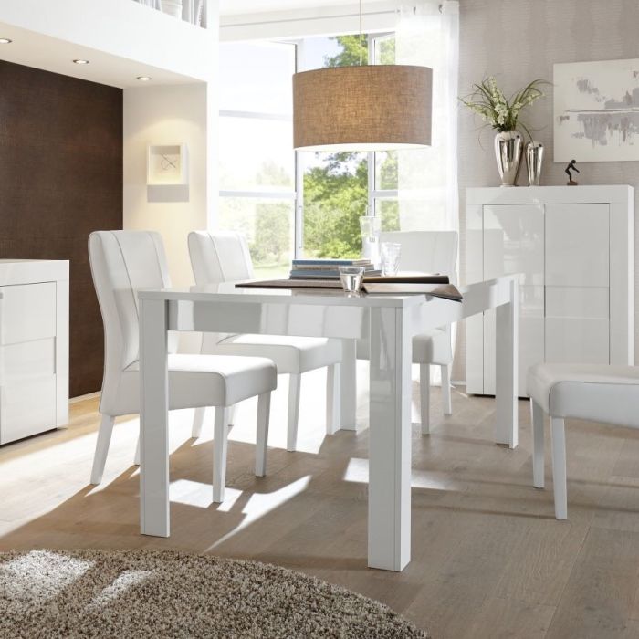 EASY TAVOLO BIANCO 137+ALL ART. 349015AL main product photo