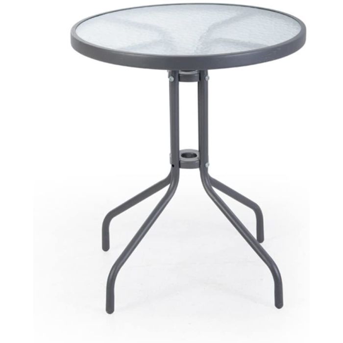 TAVOLINO METALLO DM60 IOS GRIGIO ART. 760/44T main product photo