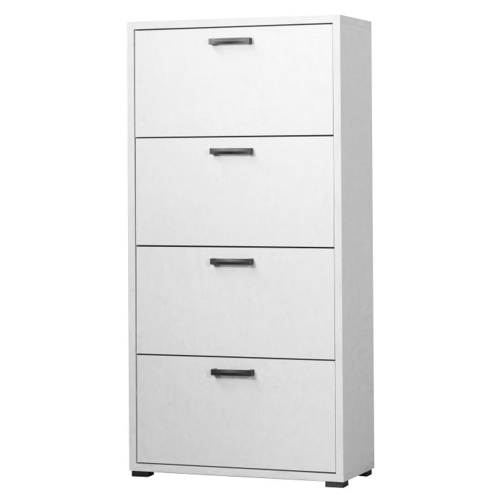 SCARPIERA 4RIBALTE BIANCO CEMENTO 3280BCM 75XX33.5X152 CM main product photo