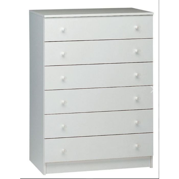 CASSETTIERA 6 CASS BIANCA A253BI H.107 L.77 P.47 main product photo