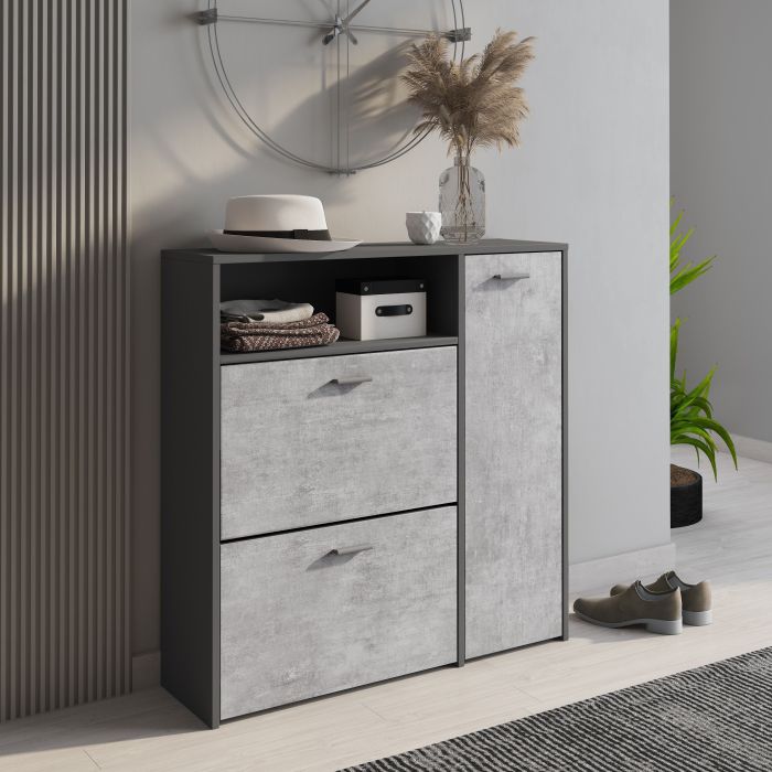 SCARPIERA NIKI GRAFITE 2 RIB 1 ANTA SC665 main product photo