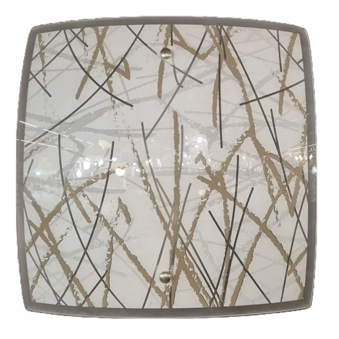 PLAFONIERA TRATTO BIANCO/TORTORA 30X30 PAN5 main product photo