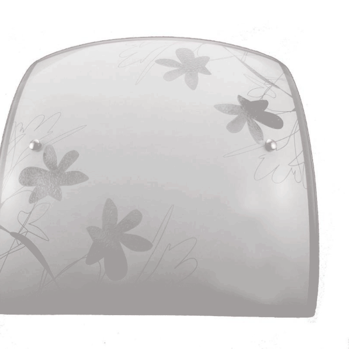 PLAFONIERA MOD. MELODY 30X30 BIANCA PAN3 main product photo