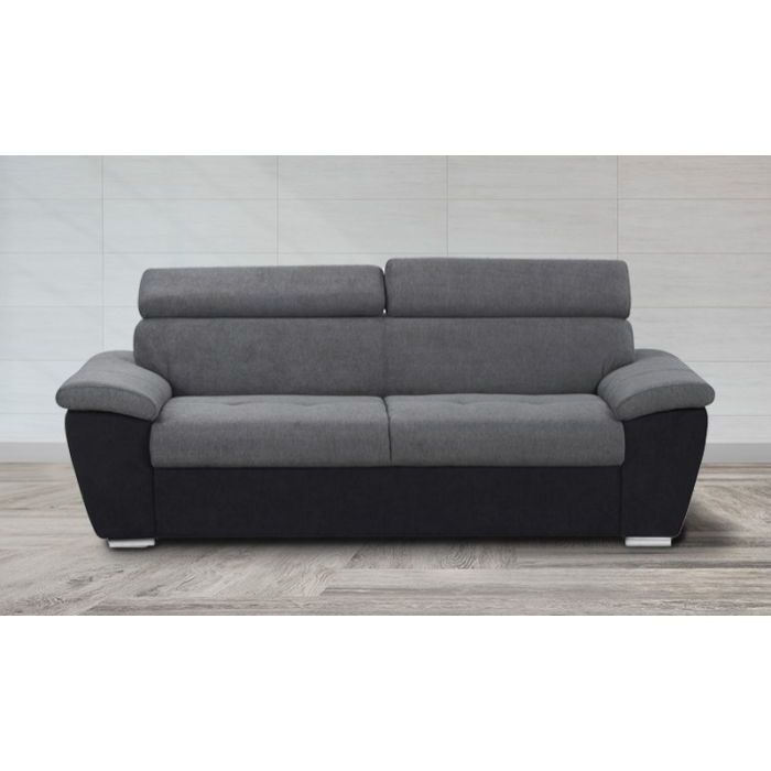 DIVANO 3 POSTI ANTERO CON POGGIATESTA RECLINABILI main product photo