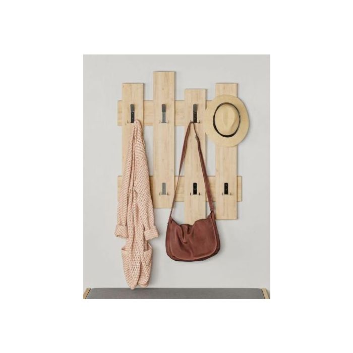 APPENDIABITI A MURO WAVE 8 GANCI ROVERE main product photo