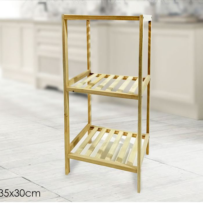 SCAFFALE 3 RIPIANI 35X30H70 LEGNO main product photo