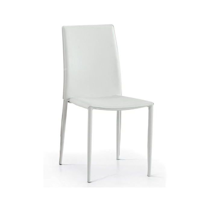 SEDIA GINEVRA PVC BIANCA ART. 697301 main product photo