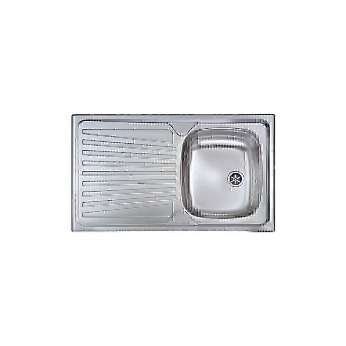 LAVELLO ACCIAIO MONDIAL 1 VASCA DESTRA main product photo