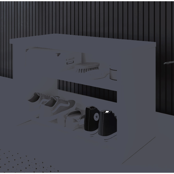 PANCA ANJELA COL. BIANCO CA6518 MIS 66 X 35 X H. 46 main product photo