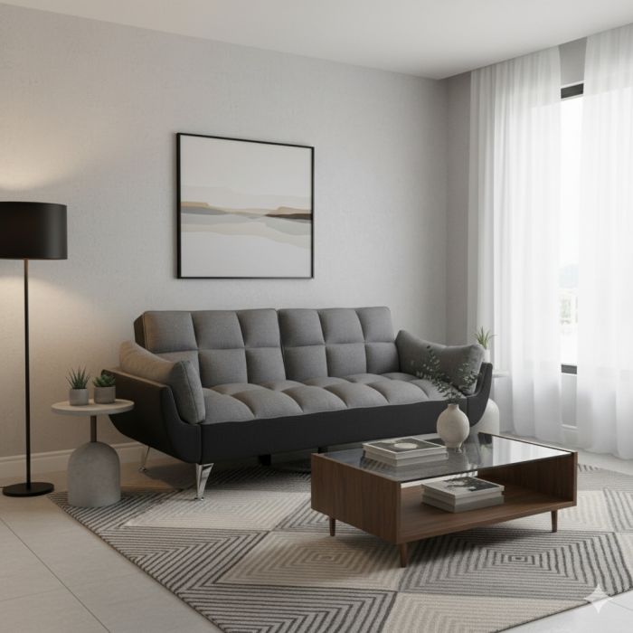 DIVANO LETTO CARLO GRIGIO DL8237 main product photo