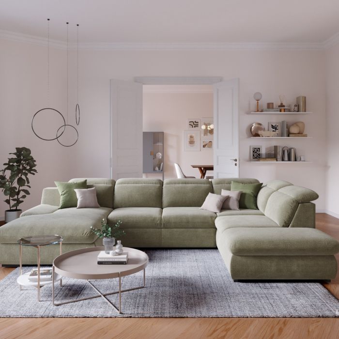 LORENA DIVANO LETTO ANGOLO PENISOLA DX C/2CONT. 1S main product photo