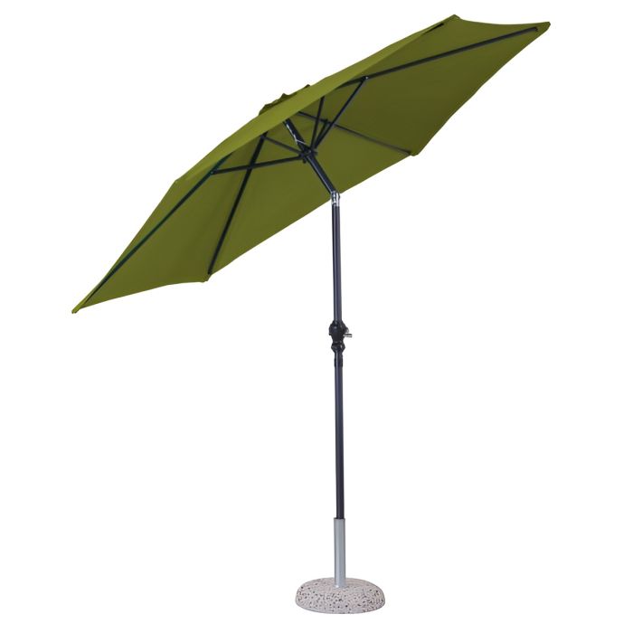 OMBRELLONE ALLUMINIO CON MANOVELLA VERDE DM 2.7 780/25V main product photo