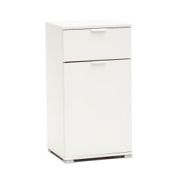 BASE 1ANTA+1CASSETTO 45X38X85 BIANCO ART 1311B