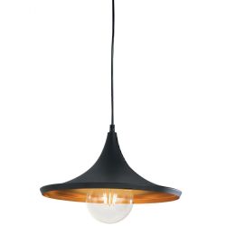 BROADWAY-SOSPENS.NERA/RAME E27 60W DM.35