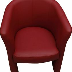 POLTRONA PEGASO BELIZE ROSSA PEGARO