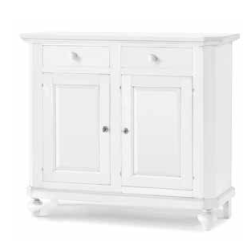 CREDENZA 2 PORTE ARTE POVERA BIANCA