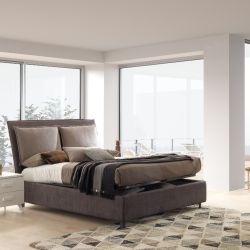 LETTO MATRIMONIALE HOKO CON CONTENITORE