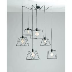 SOSPENSIONE BROOKLYN 6 LUCI