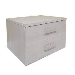 Comodino Prime olmo 2 cassetti