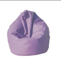 POUFF SACCO  ECOPELLE  LILLA