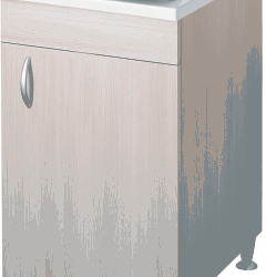 MOBILE LAVATOIO ECO LEGNO OLMO   6006OL 45X50X85