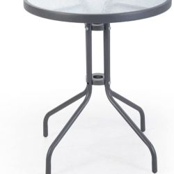 TAVOLINO METALLO DM60 IOS GRIGIO ART. 760/44T