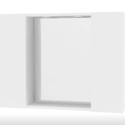 SPECCH. BAGNO 2 ANTE LISCIE 372SRL MIS. L.81 H.60 P.16