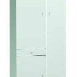 ARMADIETTO 3ANTE + 1CASS BIANCO A323BI H.183 L.77 P.34