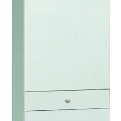 COLONNA 2 ANTE +  1 CASS BIANCA A452BI H.183 L.46 P.34