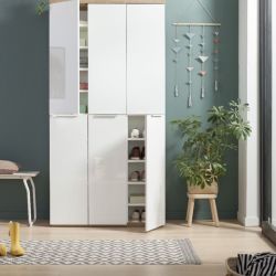 ARMADIO MULTIUSO 6 ANTE BIANCO ARM904