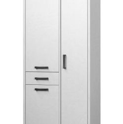 ARMADIETTO  3 ANTE+ 1 CASS. 3400BCM BIA/CEMENTO H.175 L.75 P.33