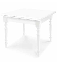 TAVOLO  100X100XLIBRO GAMBA TORNITA ART 1008