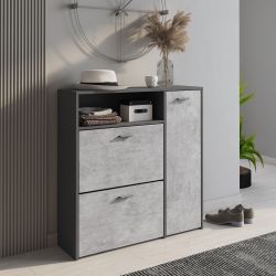 SCARPIERA NIKI GRAFITE 2 RIB 1 ANTA SC665