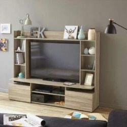 SOGGIORNO SILVER GRK34 COL. ENDGRAIN OAK L.165 P.40 H.131