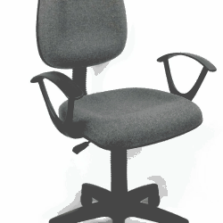 SEDIA UFFICIO TESS. GRIGIO ART 702003