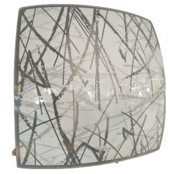 PLAFONIERA TRATTO BIANCO 40X40 PAN5