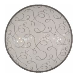 PLAFONIERA FILIGRANA BIANCA DIAM 50cm PAN3