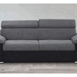 DIVANO 3 POSTI ANTERO CON POGGIATESTA RECLINABILI