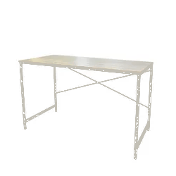 SCRIVANIA IN MDF C/STR. ACCIAIO MIS: 120X60X75 4349000