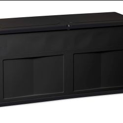 BAULE RESINA MULTIBOX TREND NERO 119X46X60H.