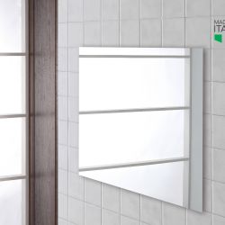 SPECCHIERE BAGNO FILO LUCIDO MIS: 60X100 ART. 178030-B