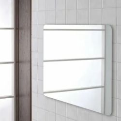 SPECCHIERE BAGNO FILO LUC. ANG. ARROTONDATI 60X90 ART.178042