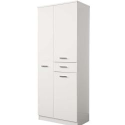 ARMADIETTO MOD. CLASSICA BIAN LUC. 3ANTE+1CASS L.60 P.34 H.150 CL109