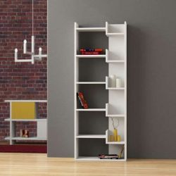 LIBRERIA OPPA TUTTA WHITE LIB635 60,5X22X162,5 CM
