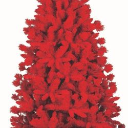 ALBERO NATALE MERANO ROSSO